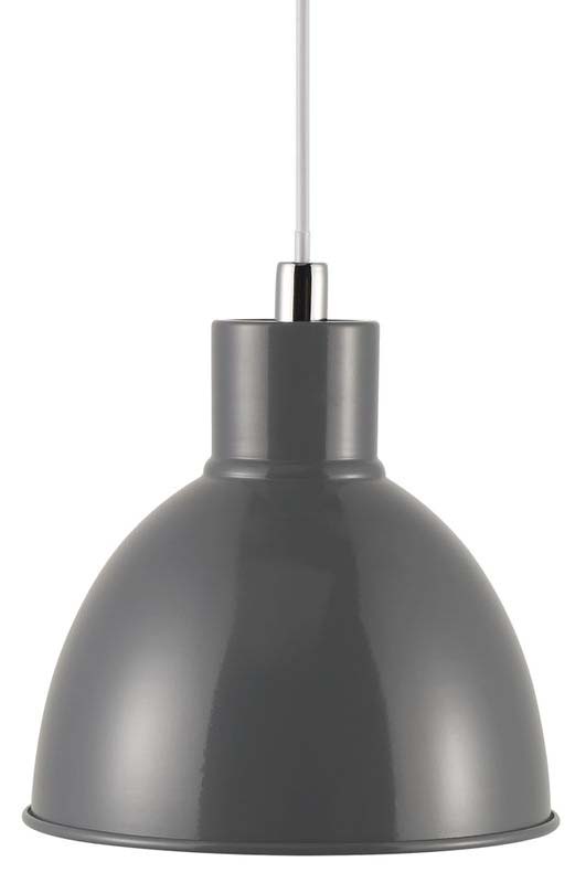 Pendel Pop Ø21,5 cm E27 grå