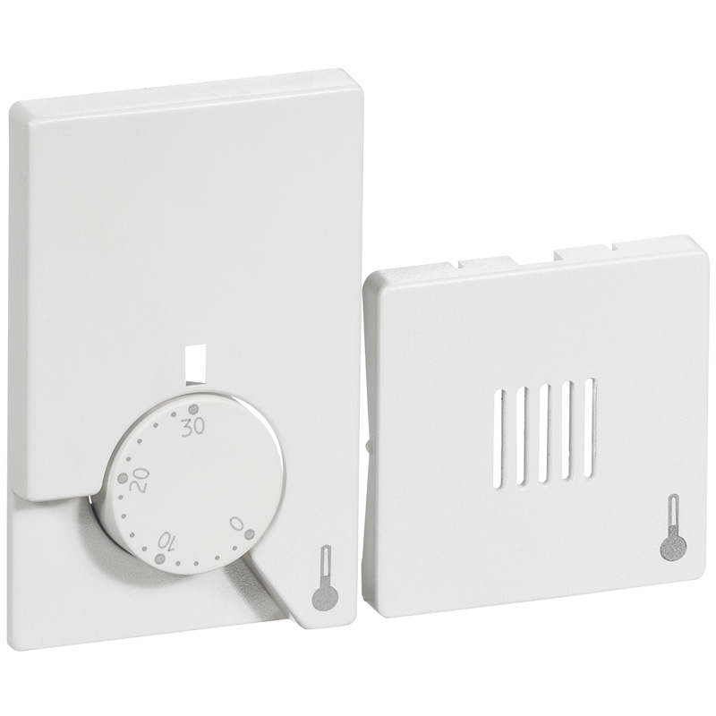 Fuga afdækning for termostat hvid