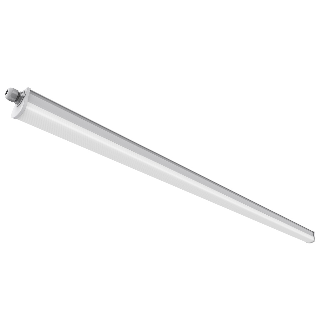 Armatur Westport 120 enkelt 23W 2160 lumen, grå, IP65