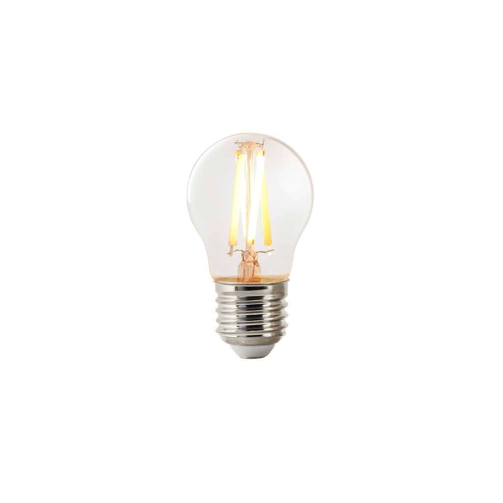 Smart pære E27 G45 filament klar