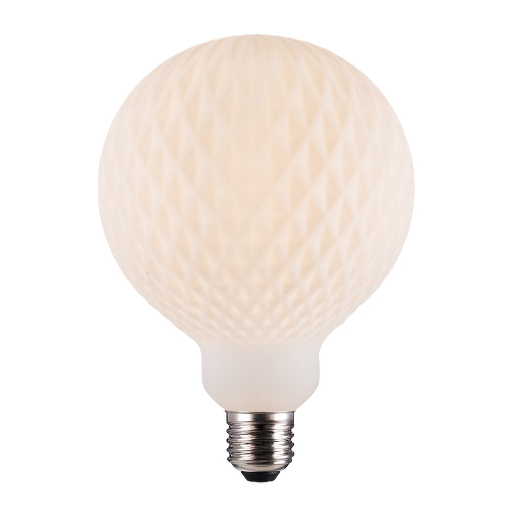 Deco E27 Harlekin 3000K 500 lumen opal hvid