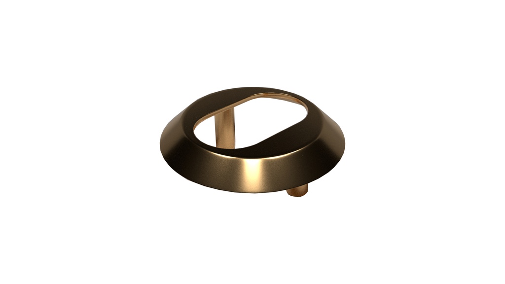 Cyl.escutcheon, external 6 mm