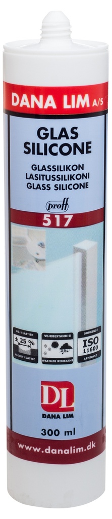 Glassilicone    517-300ml Klar