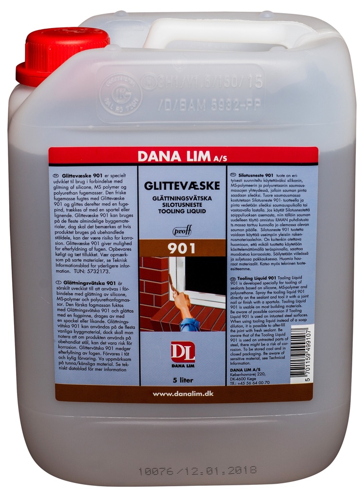 Glittevæske 901, 5 liter