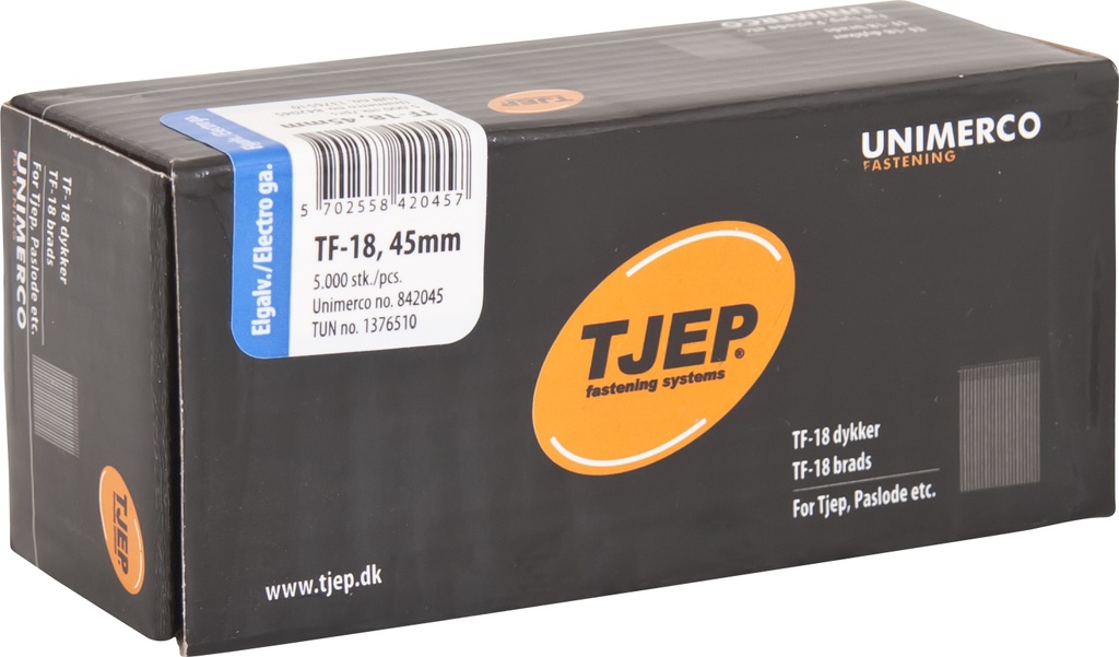 Stifter TF-18, 1,2 x 45 mm, FZB, 5000 stk.