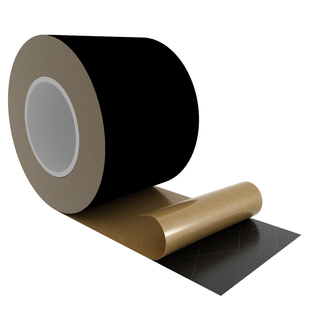 Uv tape U/logo 60mm sort