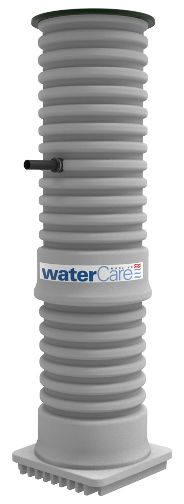 WaterCare 425 x 3500 x 40 mm PE-pumpebrønd til dræn m/Flygt SXM2