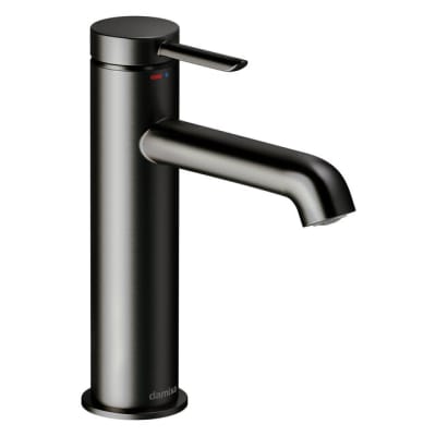 Damixa Iris etgrebsbatteri 114mm tud, børstet grafit grå