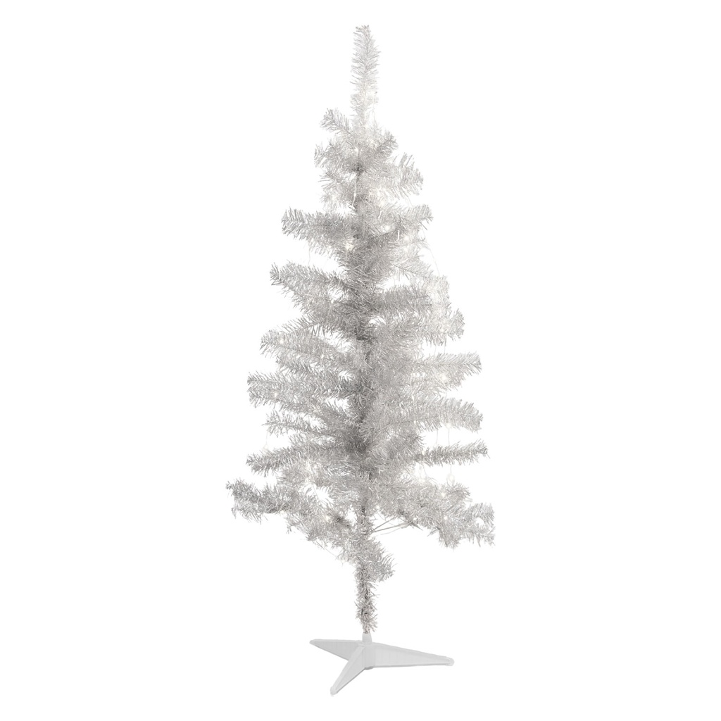 Sirius Happy juletræ sølv, 120cm