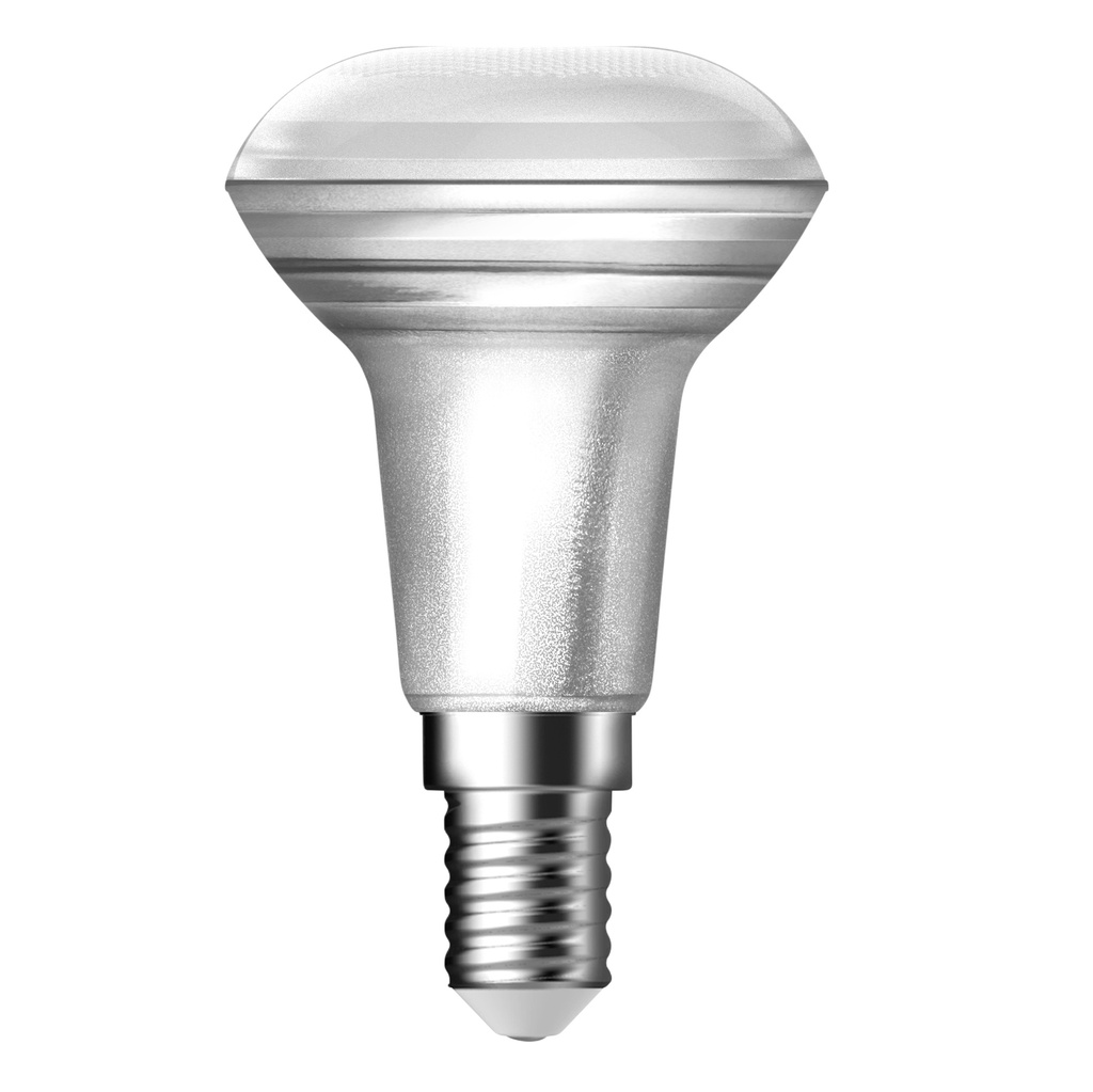 LED R50 3,9W, 2700K, 250 lumen, E14, dæmpbar, klar, glas