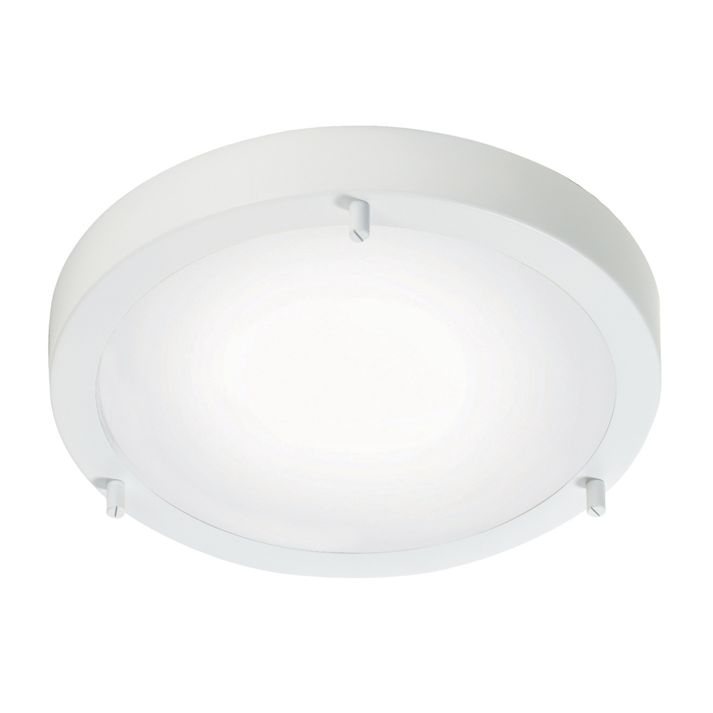 Plafond Ancona Maxi E27 hvid