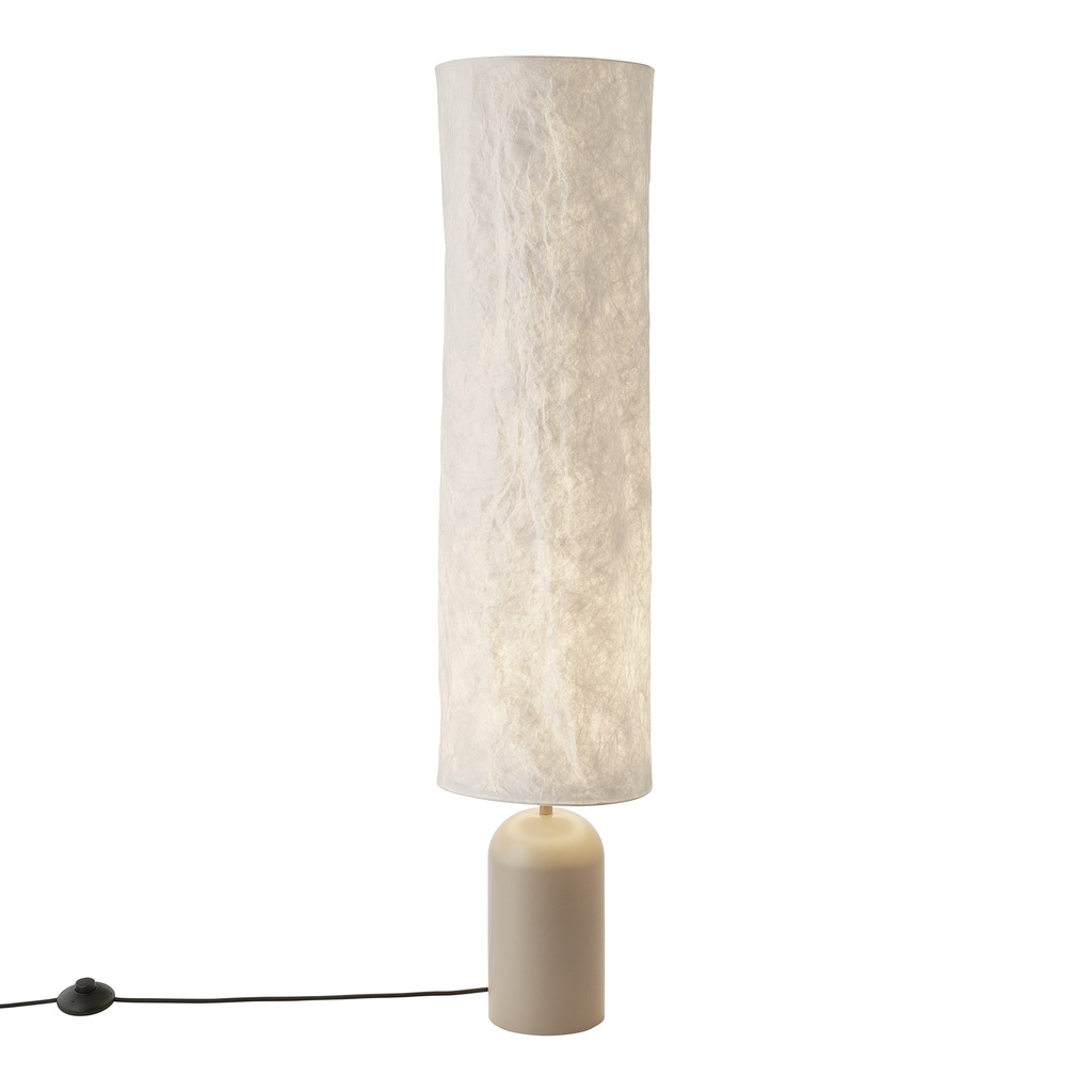 Talli Gulvlampe brun/hvid tyvek