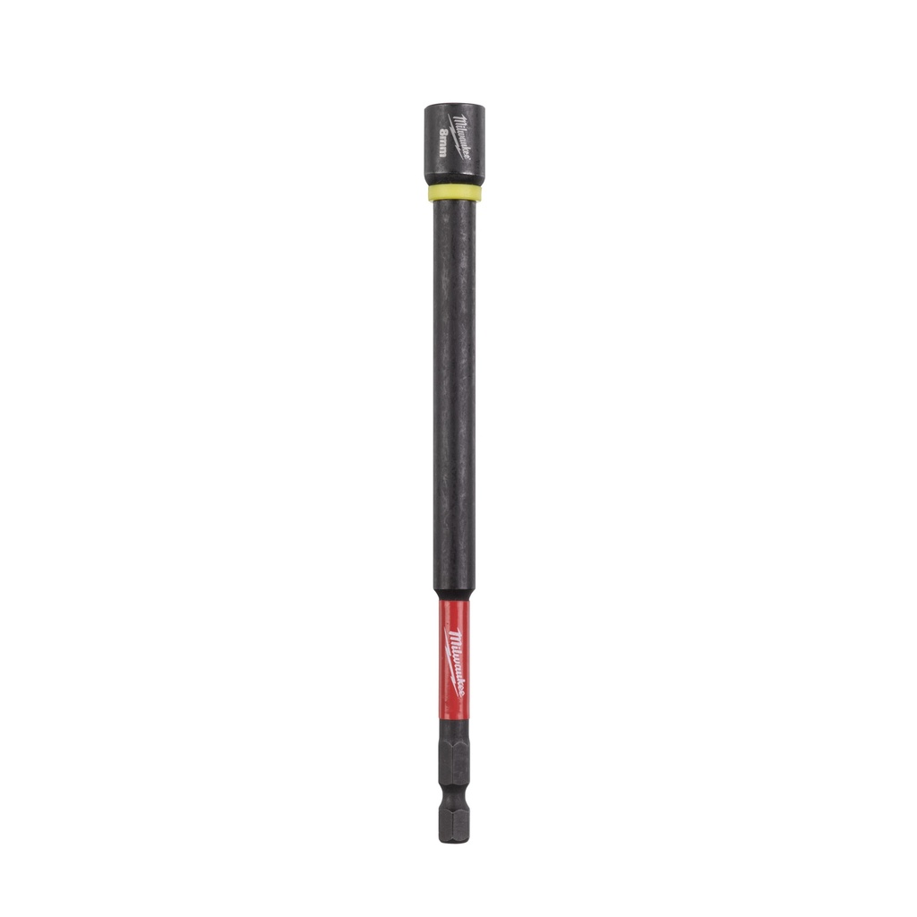 Milwaukee SHOCKWAVE™ slagtop, magnetisk, HEX 8,0 x 150 mm