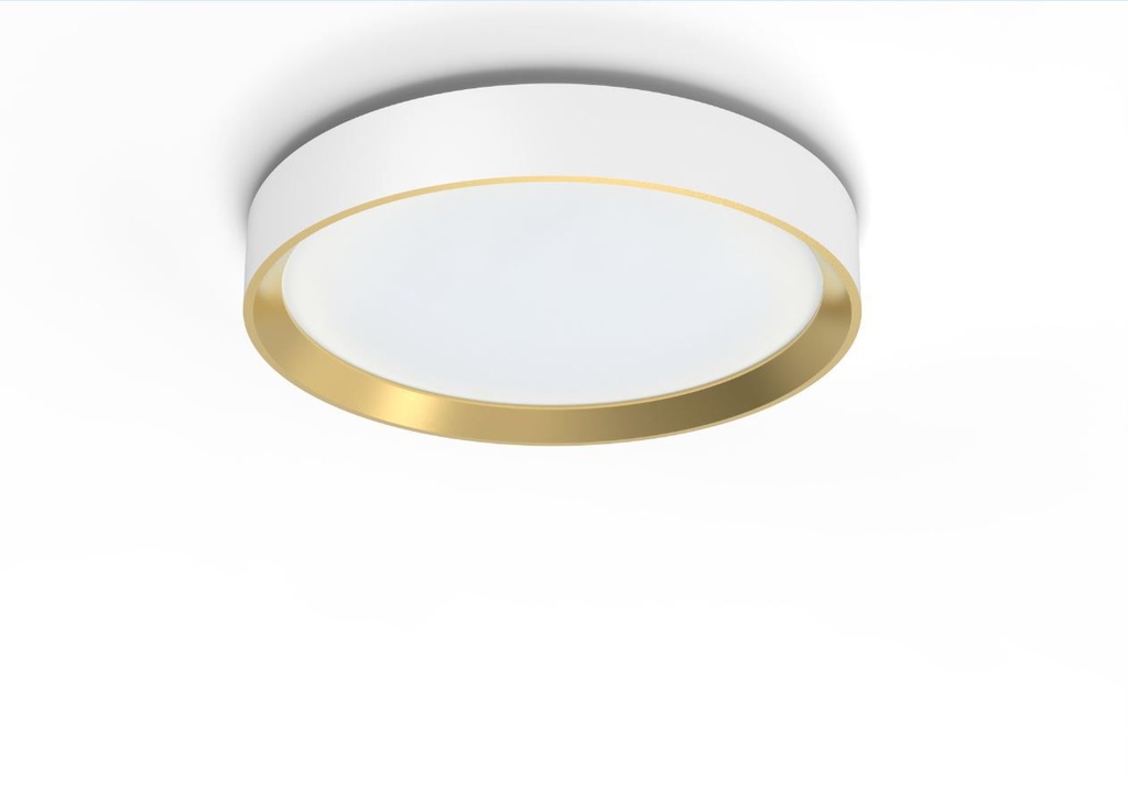 Hanno Loftlampe SS RD 24W 2700K W_G hvid