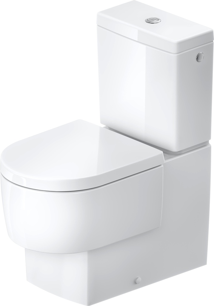 Duravit Balcoon wc, 650 mm, hvid glans, riml