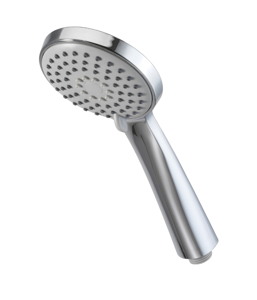 Wave 20 brusehoved med 3 stråletyper, krom