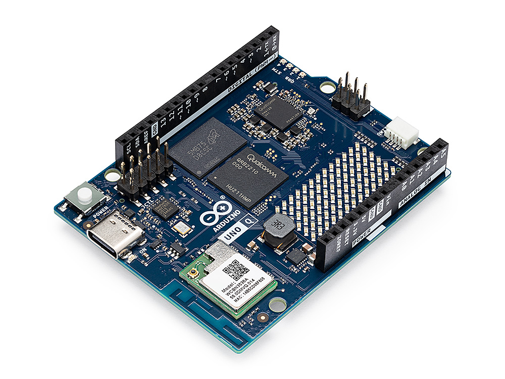 Arduino UNO Q - 2GB DDR4, 16GB eMMC