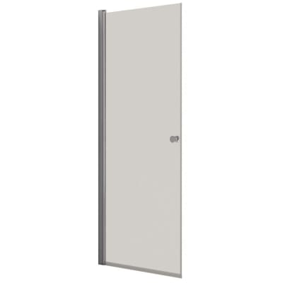 Dansani brusedør, klart glas, 2000 x 870-890 mm, krom