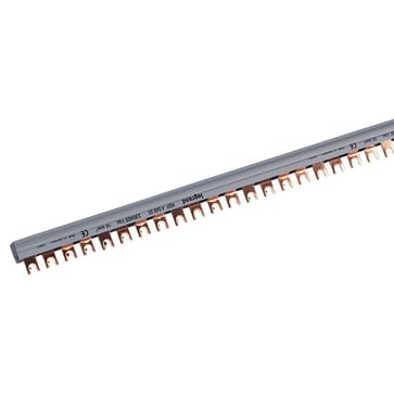Gaffel-sløjfeskinne 4-polet med AUX 14-komponenter