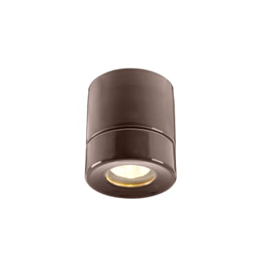 Sauna Downlight Light On design Knud Holscher brun, GU10