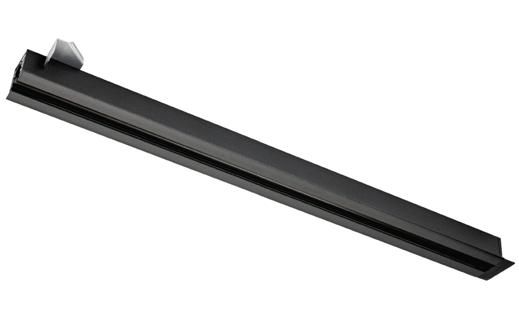 Zip 230V Indbygning Skinne 1,8m sort (1-faset)