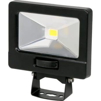 Projektør Odessa2 Flad LED 10W 840, 1015 lumen, med sensor, sort