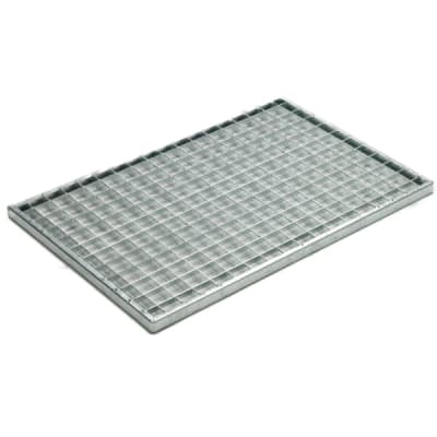 ACO Vario 600 x 600 mm fodskraberist, 30/30 mm, galvaniseret