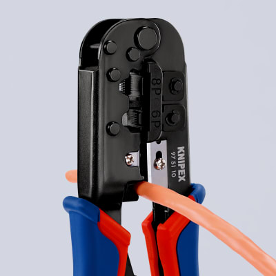 Modular krimptang - Til RJ11/RJ12 og RJ45 stik - 190mm