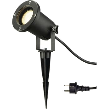 NAUTILUZ SPIKE XL sort GU10 max. 11W inkl 1,5m kabel med stik