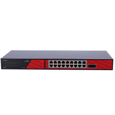 Safire PoE Switch Gigabit 240W 14x30W PoE+&2x60W WatchDog