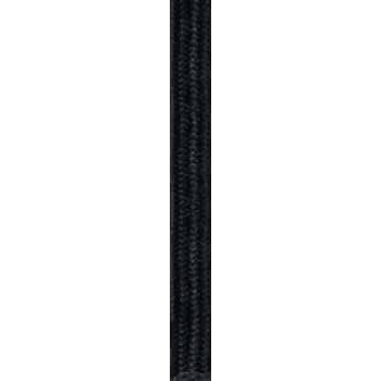 Stofledning 2x0,75 mm² 4M sort