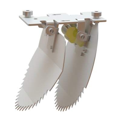 NI TX11 Lock universal DN100/110 mm spjæld, unbrako