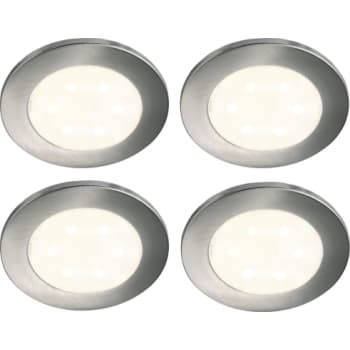 Lismore Påbygningsspot kitsæt med 4-spot LED 4x1W grå