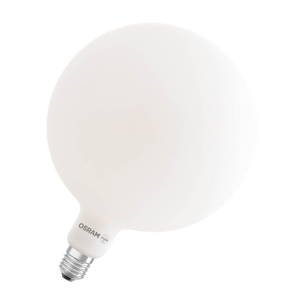 Osram 1906 LED big globe milky 806lm 7,3W/827 E27 dæmp