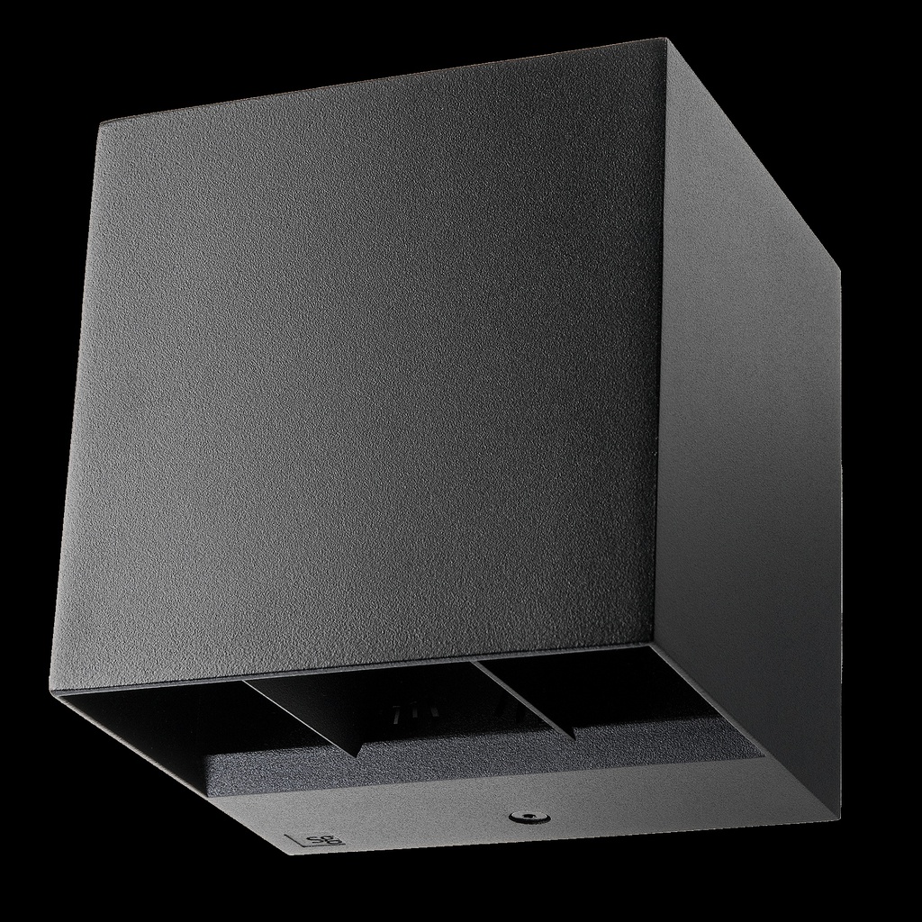 Vægarmatur Artes LED 8W 4000K, 360 lumen, grafit