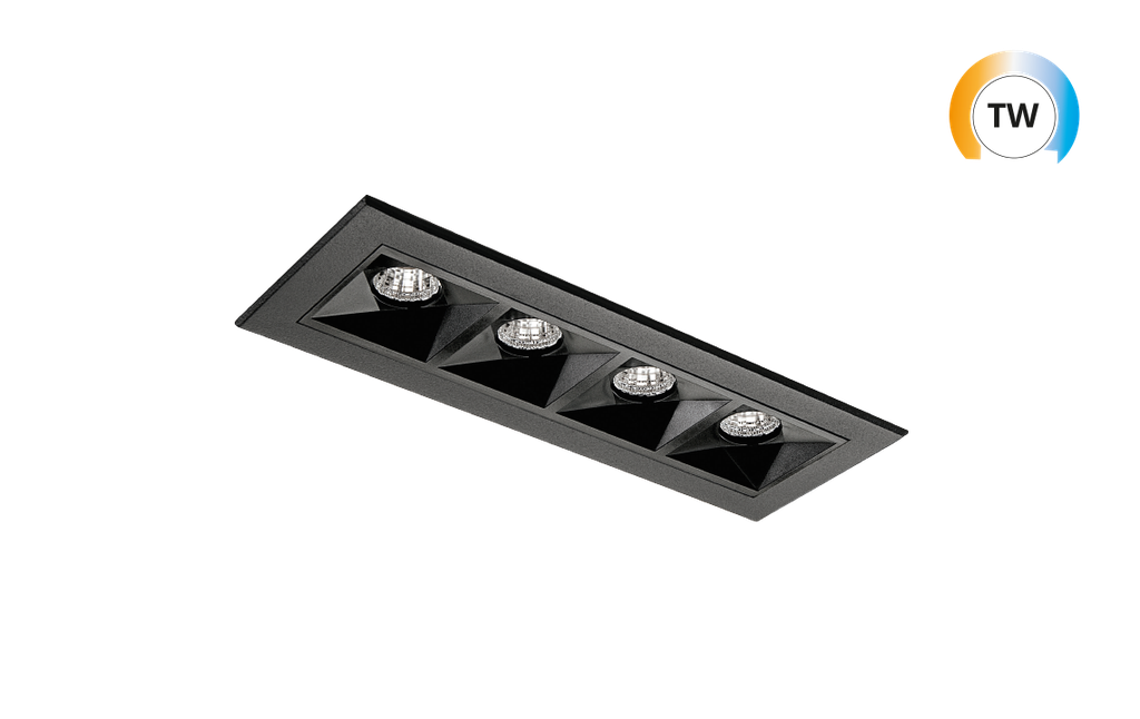 Downlight Inspire R 150 2700-6500K TW Leddim sort