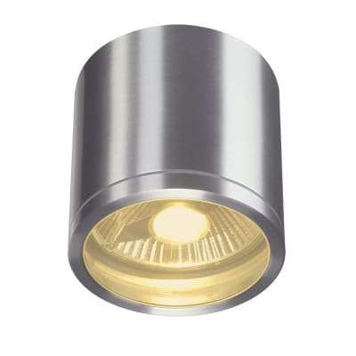 Rox loftlampe, GU10 (QPAR111), børstet alu, IP44