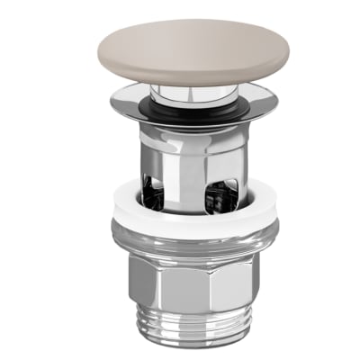 Villeroy & Boch V&B Keramisk push-down bundventil hvid