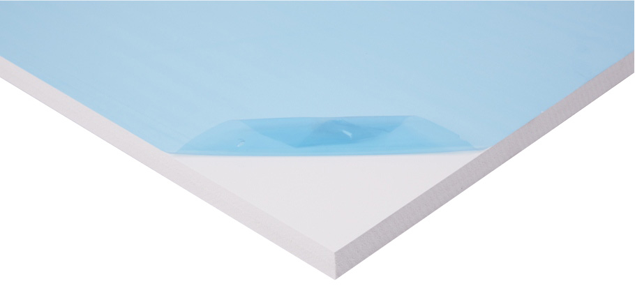 Montageplade hvid til SCC 594-300 (700x550x19 mm)