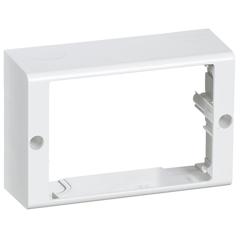 CLIC'LINE® monteringsbox dobbelt hvid