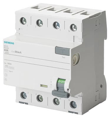 HPFI AFBR 4P 63A 30MA KORTTID