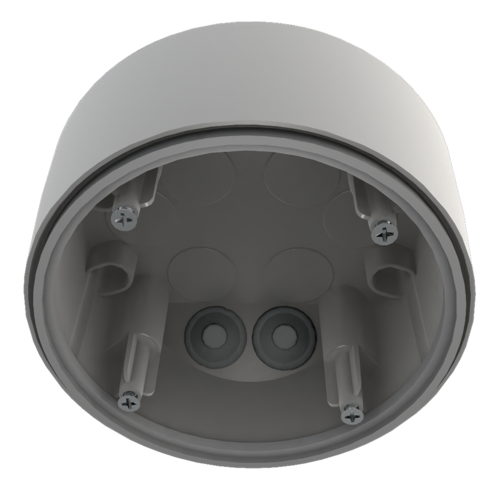 P SOKKEL/UNDERL IP54 PD4N HVID
