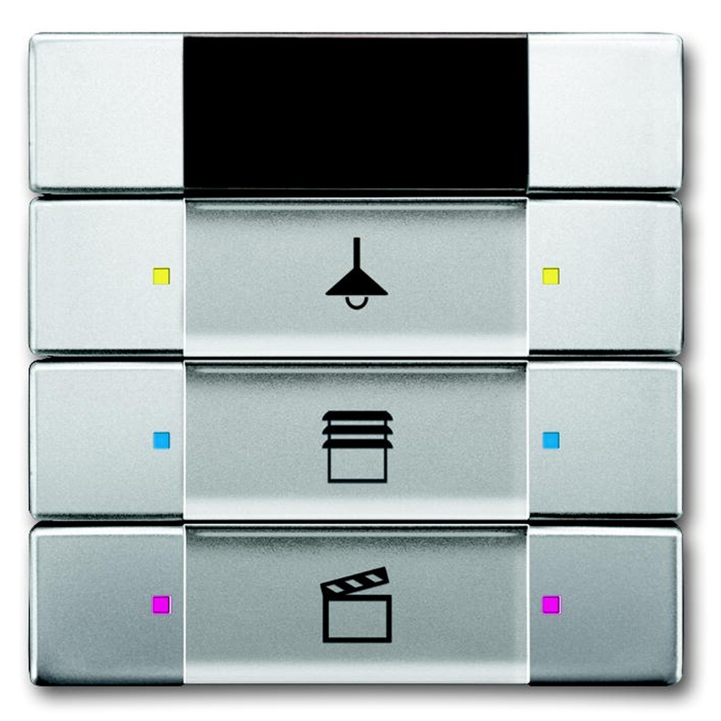 KNX RUMTERMOSTAT 3/6-TRYK RF