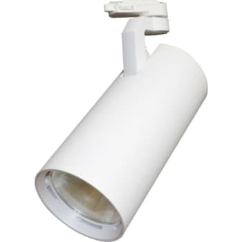 e3light Taurus LED 3F skinnespot 29W 930, 3000 lumen, 38°, hvid