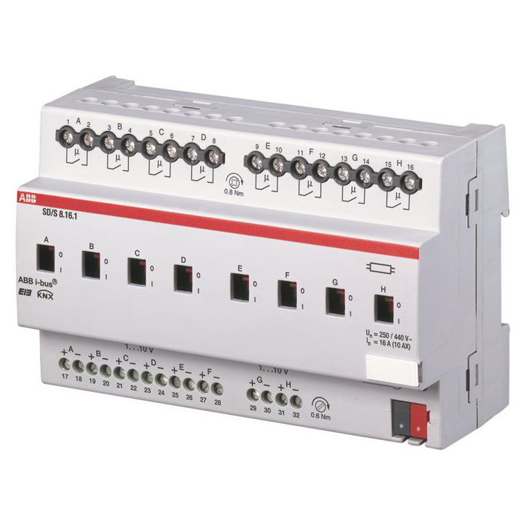 KNX DÆMPER 8K 1-10V 16A MDRC