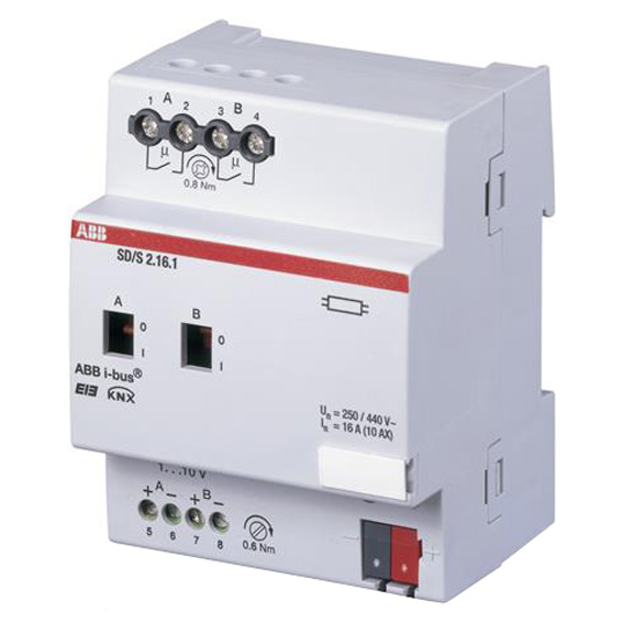 KNX DÆMPER 2K 1-10V 16A MDRC