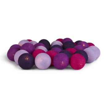IrisLights Lyskæde Led Vivid Violet 20-Lys, 150 cm + 140 cm