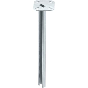 LOFTPENDEL C21 K 80 FT VARMGALVANISERET HDG 41X21X800 MED PÅSVEJSET TOPPLADE