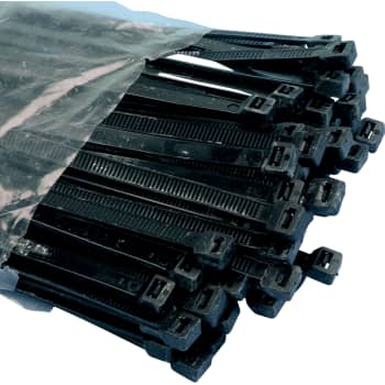 Kabelbinder 4,8 x 370 mm, sort (100)