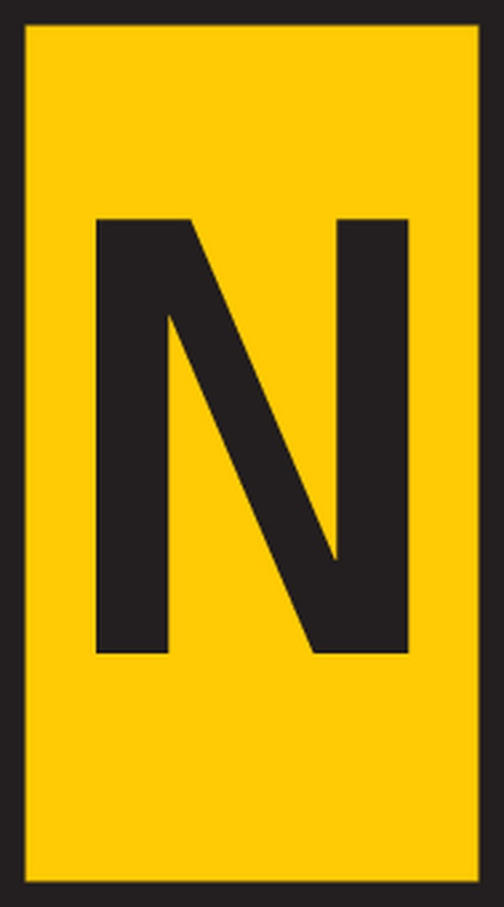 LEDNINGSMÆRKE WIC3 N GUL
